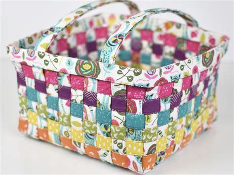 make your own fabric baskets